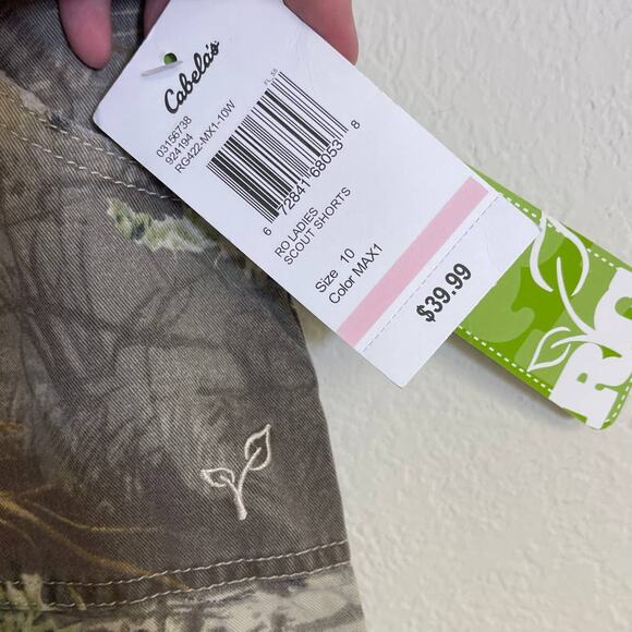 New Realtree Women's Camouflage Shorts Country Girl Size 10 Scout  ~Cabala - Picture 4 of 8